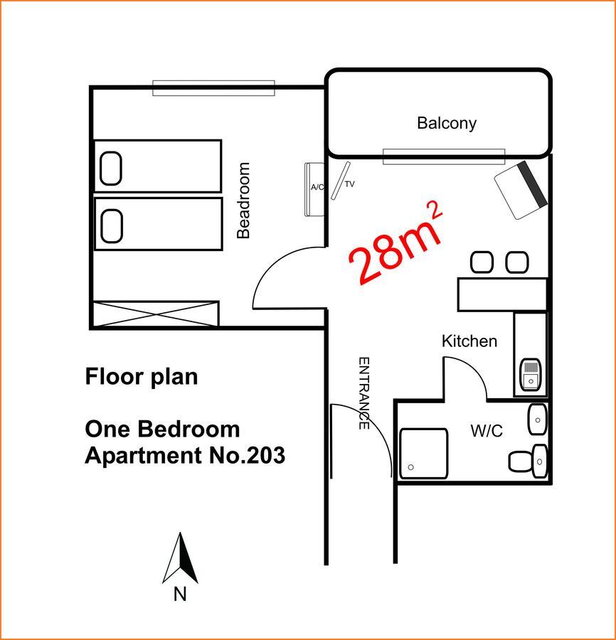 Elenapa Holiday Apartments Айя-Напа Экстерьер фото